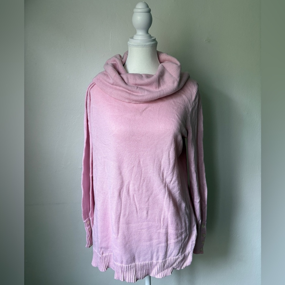 Ralph Lauren Soft Pink Turtleneck Sweater